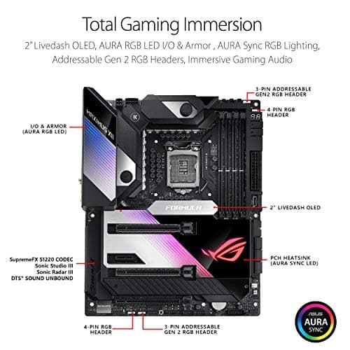 Asus Z490 ROG MAXIMUS XII FORMULA DDR4 ATX image