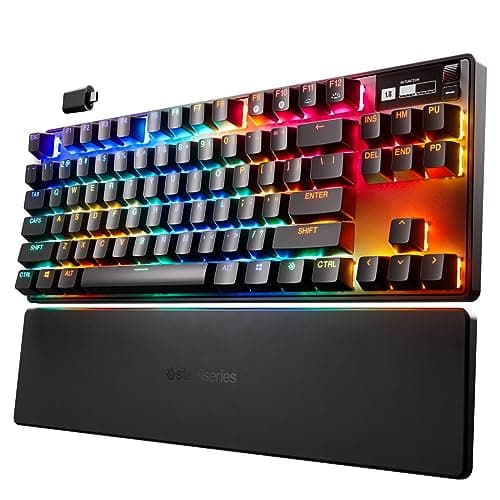 SteelSeries Apex Pro TKL (2023) RGB Wired/Bluetooth/Wireless Gaming Keyboard image