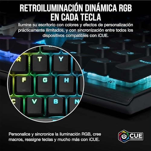 Corsair K60 RGB Pro RGB Wired Gaming Keyboard image