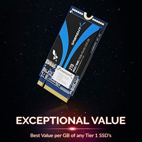 Sabrent Rocket 2TB SSD M.2-2242 PCIe 3.0 x4 NVMe image