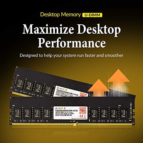 V-Color TD48G26S819-VC Black DDR4-2666 CL19 8GB (1x8GB) image