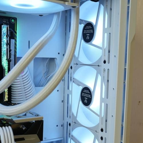 Vetroo ARGB120 120mm White PWM ARGB image