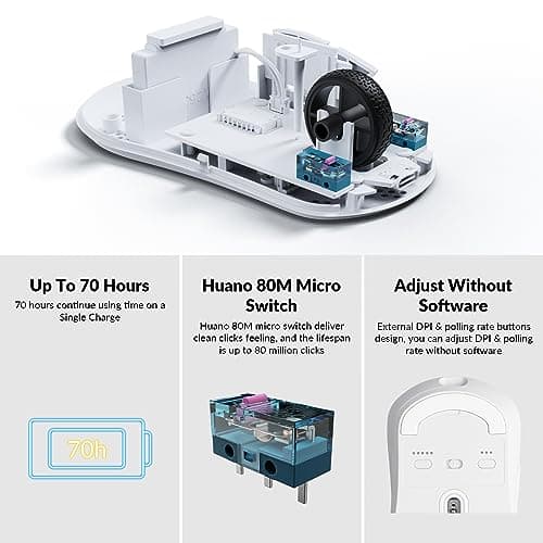 Keychron M3 Mini Wired/Wireless/Bluetooth Optical Mouse image