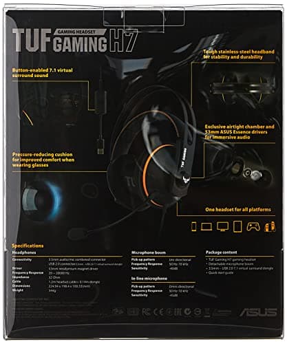 Asus TUF Gaming H7 Wired Gaming Headset image