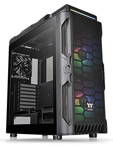 Thermaltake Level 20 RS ARGB ATX Mid Tower Black with Tempered Glass Side Panel and USB 3.2 Gen 1 Type-A USB 2.0 Type-A image