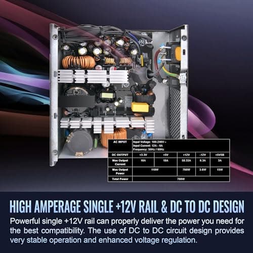 Thermaltake Smart W3 Black 700W Non-Modular 80+ Certified ATX image