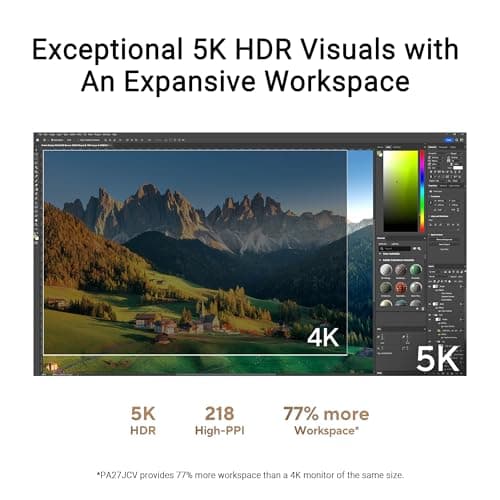 Asus ProArt Display PA27JCV 27" 5K 60Hz IPS Monitor image