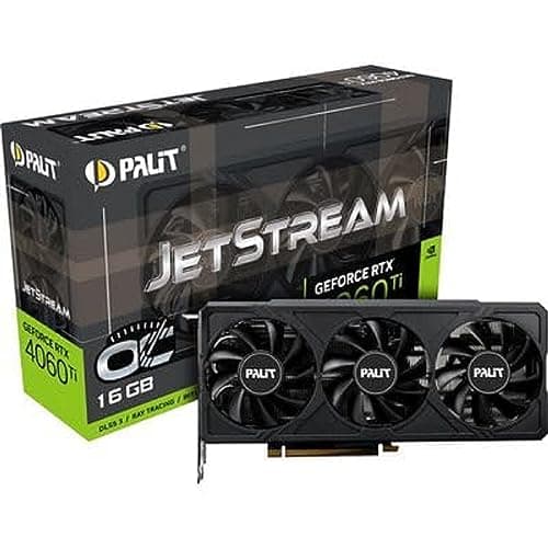 Palit JetStream OC GeForce RTX 4060 Ti 16GB GDDR6 Black main image