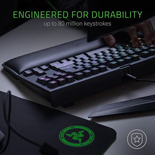Razer BlackWidow Tournament Edition Chroma V2 RGB Wired Mechanical Gaming Keyboard image