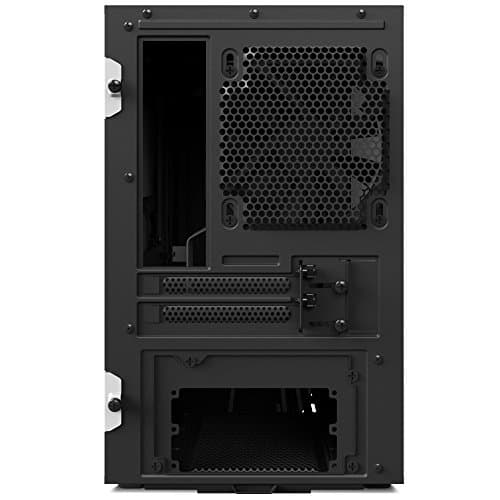 NZXT H200 - White - Mini-ITX PC Gaming Case - Tempered Glass Panel - All-Steel Construction - Enhanced Cable Management System - Water Cooling Ready image