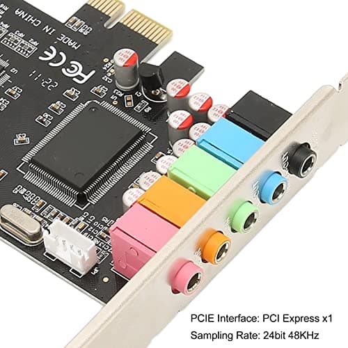 StarTech PCISOUND5CH PCI 5.1 Channel 24-bit 48 kHz image