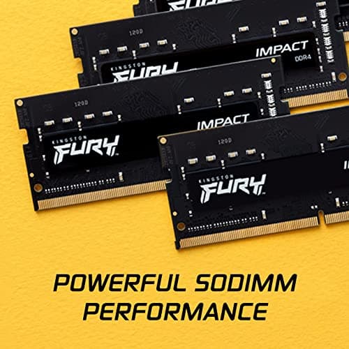 Kingston FURY Impact Black SODIMM DDR4-3200 CL20 32GB (2x16GB) image