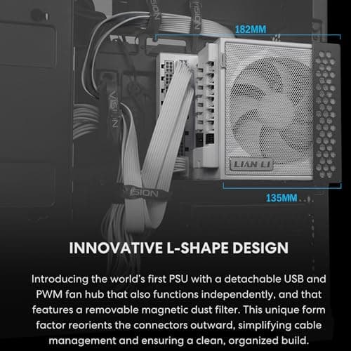 Lian Li EDGE GOLD 1200W Fully Modular 80+ Gold Certified image