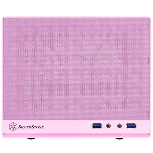 Silverstone SG13 V2 Mini-ITX Tower Pink with USB 3.2 Gen 1 Type-A image