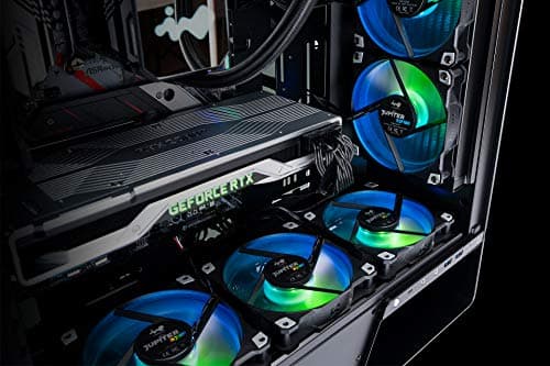 In Win Jupiter AJ120 120mm Black PWM Addressable RGB 70.32 CFM 3-Pack image