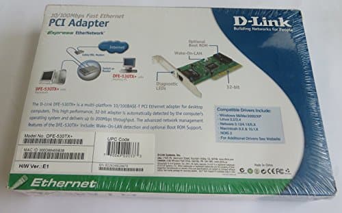D-Link DFE530TX+ 100 Mb/s Ethernet PCI Network Adapter image