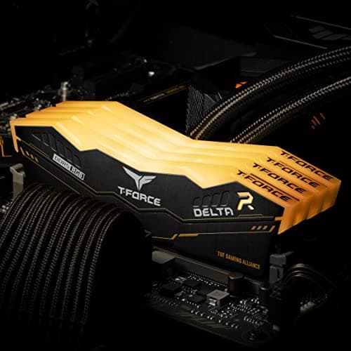TEAMGROUP T-Force Delta TUF Gaming Alliance RGB Black DDR5-5200 CL40 32GB (2x16GB) image