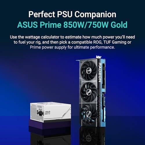 Asus PRIME OC Edition Radeon RX 9070 16GB GDDR6 Black image