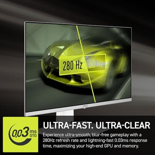 MSI MAG 272QPW QD-OLED X28 26.5" WQHD 280Hz image