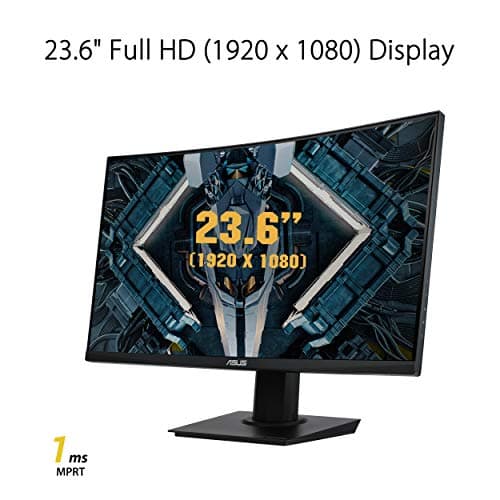 Asus TUF GAMING VG24VQE 23.6" 1080p 165Hz VA Curved Monitor image