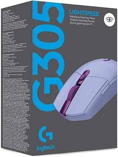 Logitech G305 LIGHTSPEED Wireless Gaming Mouse Lilac image