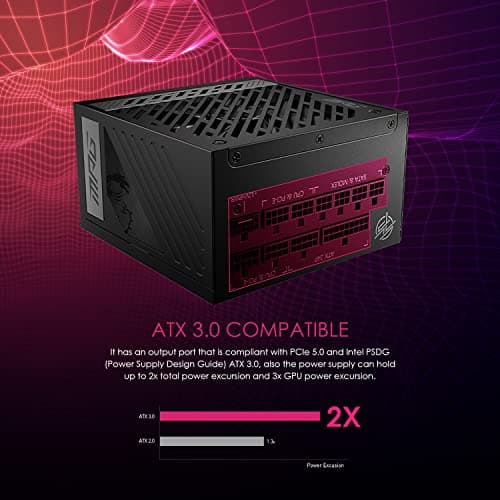 MSI MPG A750G PCIE5 750W Fully Modular 80+ Gold ATX image
