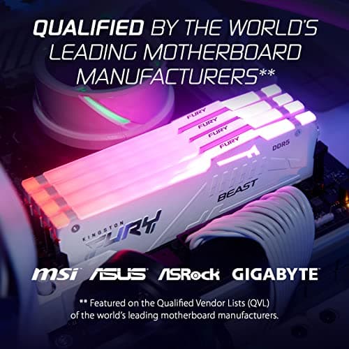 Kingston FURY White DDR5-5600 CL40 64GB (4x16GB) image