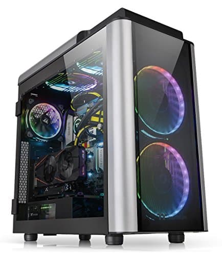 Thermaltake Level 20 GT RGB Plus ATX Full Tower Black / Silver Tempered Glass Side Panel image