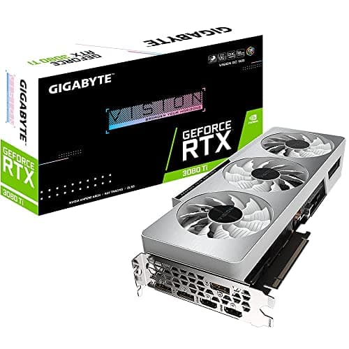 Gigabyte Vision OC GeForce RTX 3080 Ti 12GB GDDR6X White / Silver image