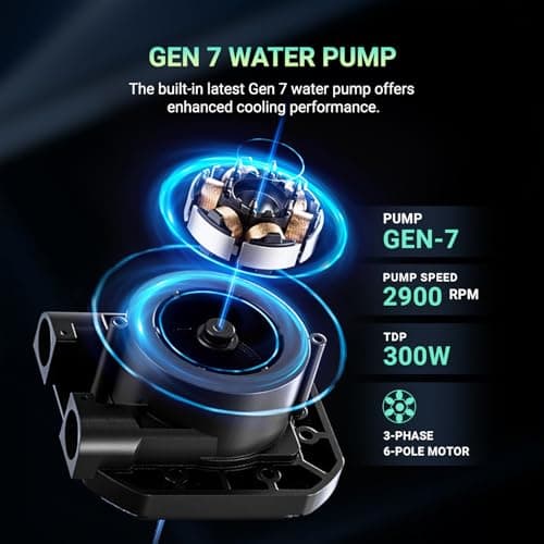 ID-COOLING DX240 MAX 85 CFM Water 240mm Black image