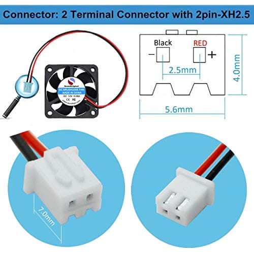 SoundOriginal 40mm 6800RPM Fan 2 Pack Replacement image