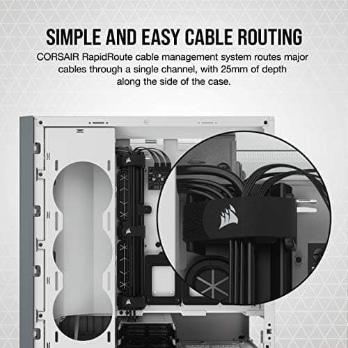 Corsair iCUE 5000X RGB ATX Mid Tower White / Gray Tempered Glass image