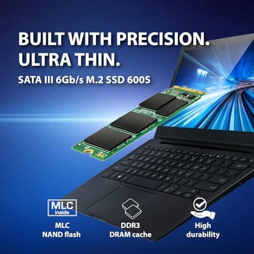 Transcend MTS600 256GB M.2-2260 SSD SATA image