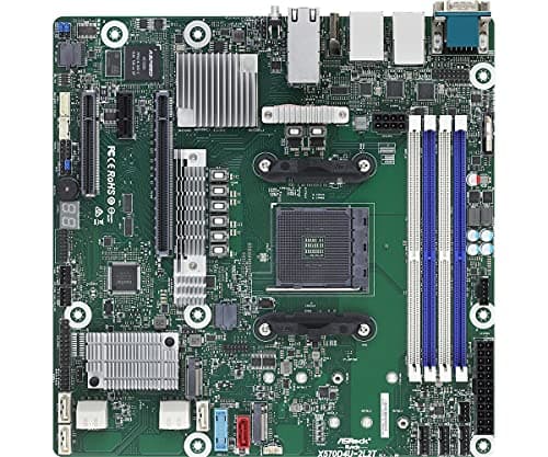 ASRock X570 D4U-2L2T AM4 DDR4 Micro ATX image