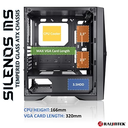 RAIJINTEK Silenos ATX Mid Tower Case image