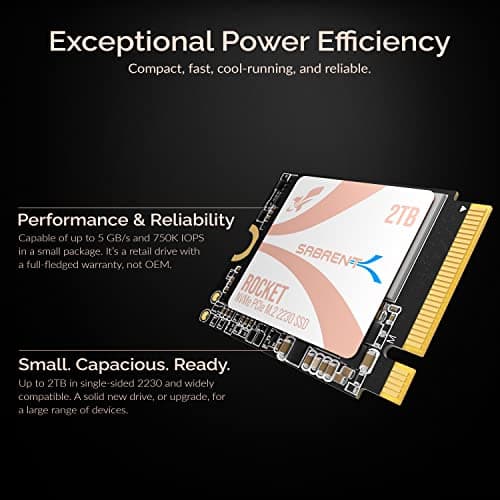 Sabrent Rocket Q4 2TB SSD M.2-2230 PCIe 4.0 x4 NVMe image