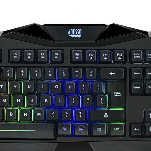 Adesso AKB-138EB RGB Wired Gaming Keyboard image