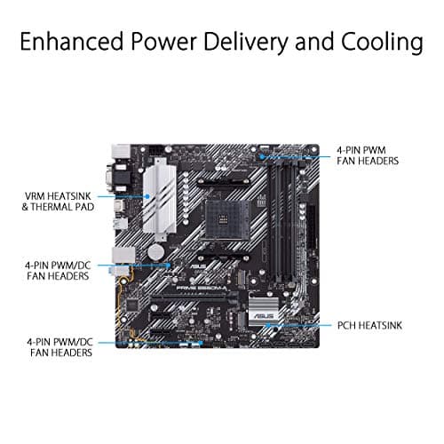 Asus B550 PRIME B550M-A WIFI II DDR4 Micro ATX image