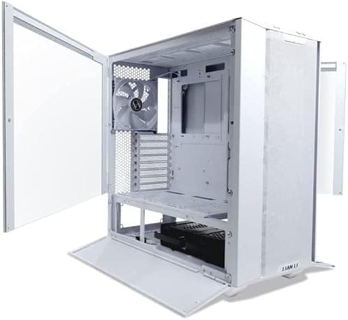 Lian Li LANCOOL III ATX Mid Tower White with Tempered Glass Side Panel and USB 3.2 Gen 2 Type-C USB 3.2 Gen 1 Type-A image