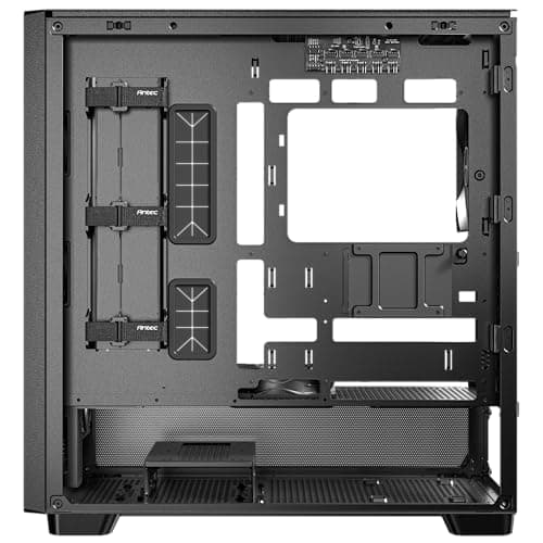 Antec FLUX ATX Mid Tower Black / Brown Tempered Glass Side Panel image