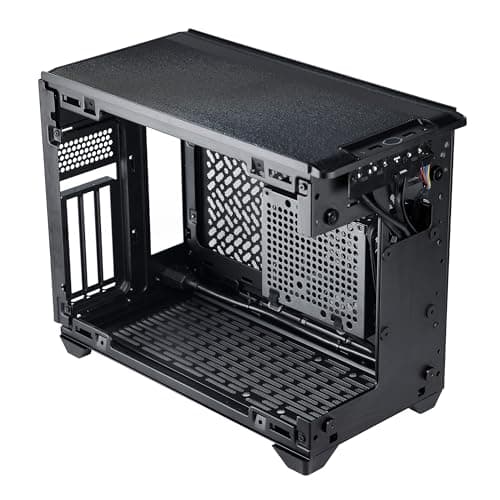 Cooler Master NR200P V3 Mini-ITX Desktop Black with Acrylic Side Panel and USB 3.2 Gen 2x2 Type-C, USB 3.2 Gen 1 Type-A image
