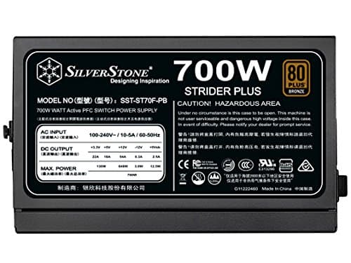 Silverstone Strider 700W Fully Modular 80+ Bronze image