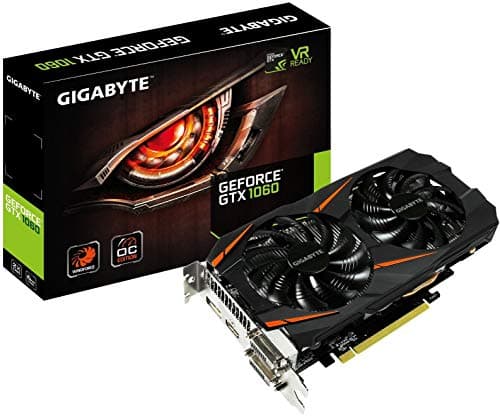 Gigabyte GeForce GTX 1060 6GB WINDFORCE OC 6GB GDDR5 Black / Red main image