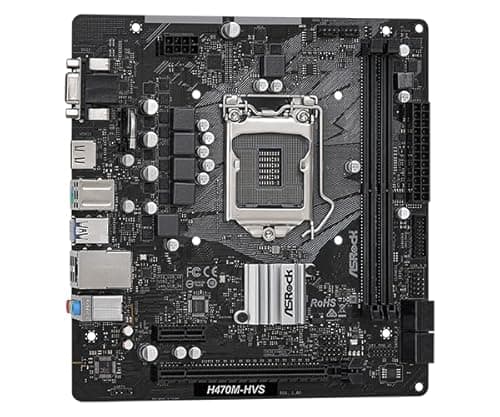 ASRock H470 M-HVS LGA1200 DDR4 Micro ATX image