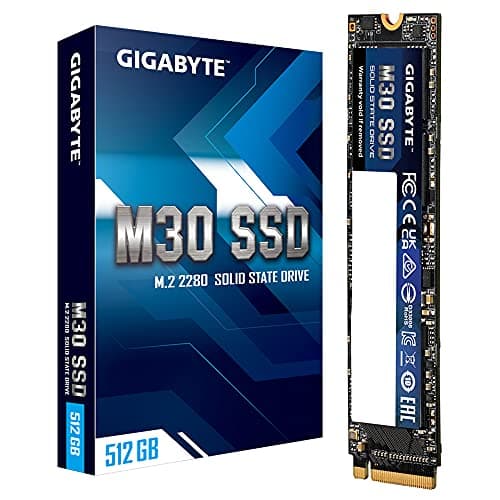 Gigabyte M30 512GB SSD M.2-2280 PCIe 3.0 X4 NVMe image