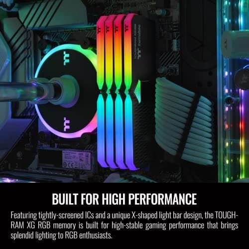 Thermaltake TOUGHRAM XG RGB Black / Silver DDR4-3600 CL18 32GB (2x16GB) image