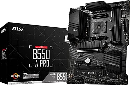 MSI B550 A PRO AM4 DDR4 ATX main image