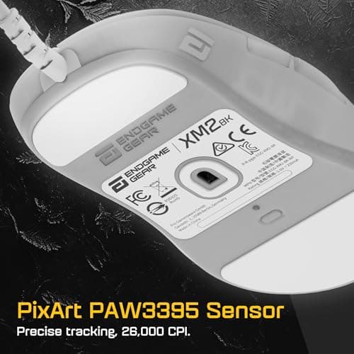 Endgame Gear XM2 8k White Frost Wired Optical Gaming Mouse image