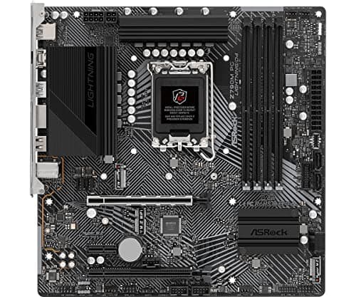 ASRock Z790M PG LIGHTNING/D4 DDR4 Micro ATX image