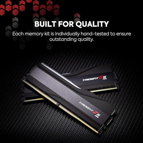 G.Skill Trident Z5 RGB Black DDR5-6400 CL32 48GB (2x24GB) image